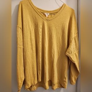 Terra & Sky Long Sleeve T, Size 1x, Preloved